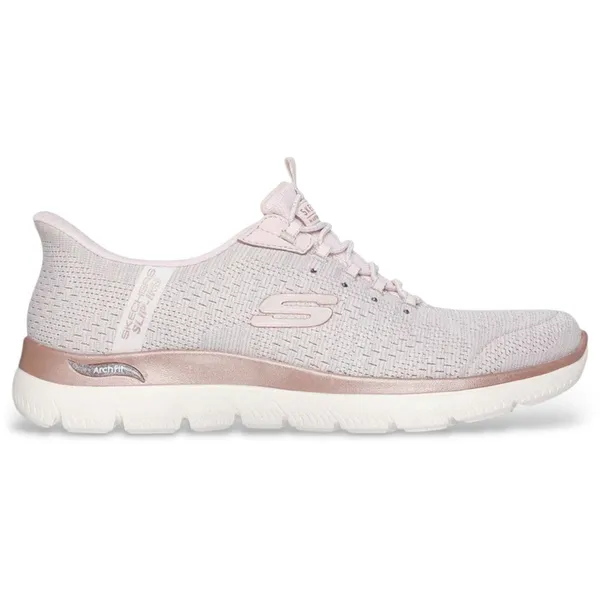Skechers Arch Fit Summits Roze, vergelijk prijzen bij 1 winkel