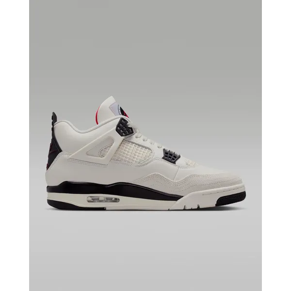 Nike Nike Air Jordan 4 Retro OG - Sneaker - Wit/Zwart - Heren - Doos Zonder Deksel