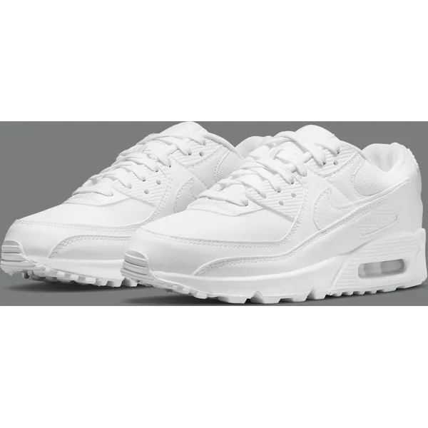 Nike Nike Air Max 90 - Maat 42.5 - Next Nature Triple White - Sneakers Dames