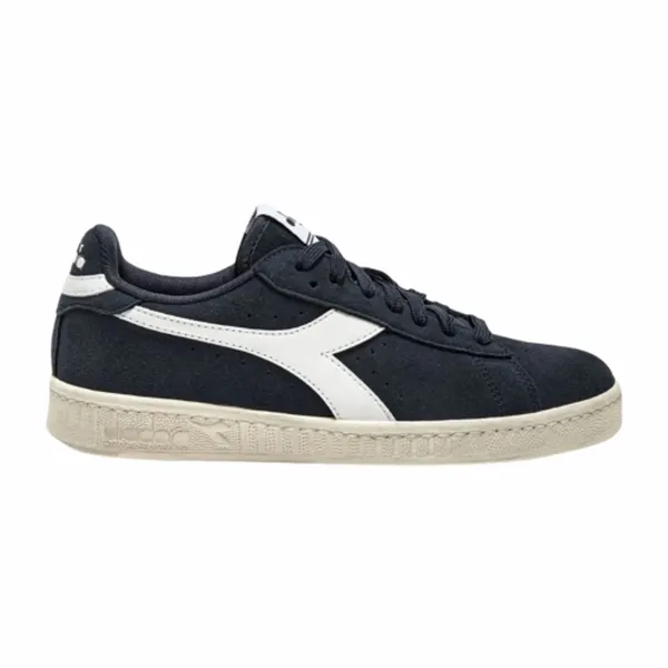 Diadora Diadora Unisex Game L Low Suede Waxed Blue Denim-Schoenmaat 39