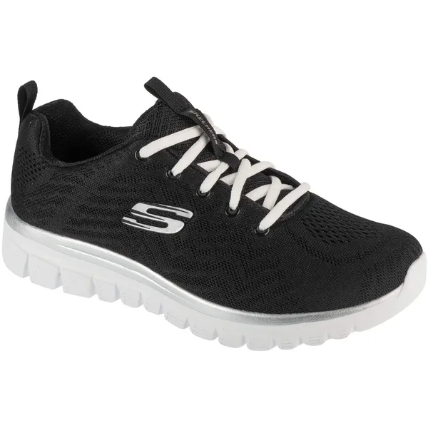 Skechers Skechers Sport GRACEFUL GET CONNECTED WIDE FIT Sneakers Damesschoenen Zwart