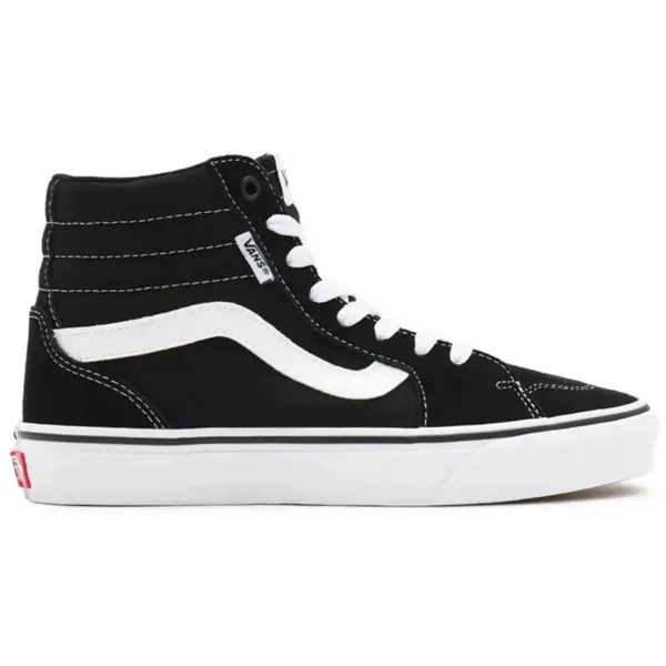 Vans Vans Kids Sneaker Ashwood Hi Decon Suede/canvas Black/white | Maat: