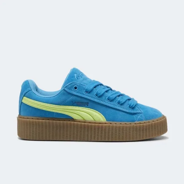 PUMA PUMA Rihanna Fenty Creeper Phatty - Maat 38 - Blauw / Sugared Almond - Suede - Sneakers Unisex