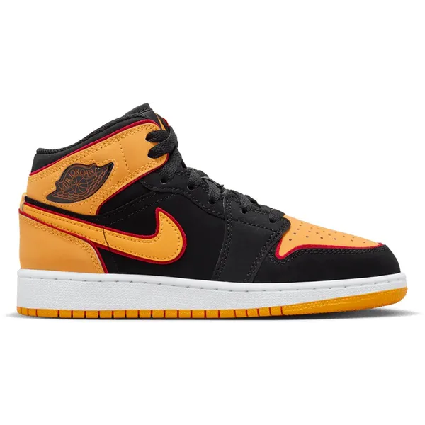 Nike Jordan 1 Mid Black Vivid Orange