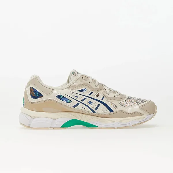 ASICS Gel-NYC 'Winter Garden' - maat EU 40 - 1202A441-250 - beige - multicolor - blauw - groen - zomerschoenen - lage sneakers - damesschoenen