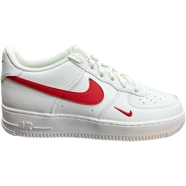 Nike Nike Air Force 1 - Sneakers - Kids - Wit/Rood
