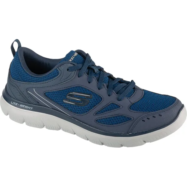 Skechers Skechers Summits-South Rim 52812-NVY, Mannen, Marineblauw, Trainingschoenen, maat: