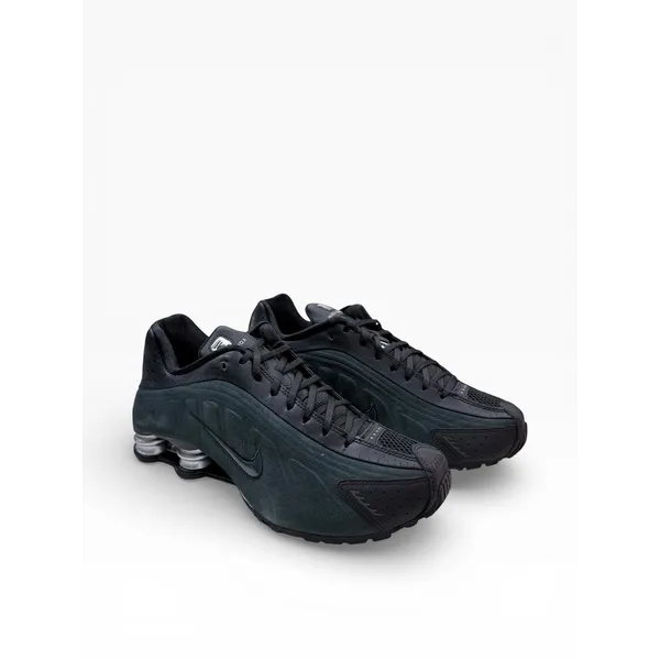 Nike Shox R4 Black/Seaweed/Metallic Silver