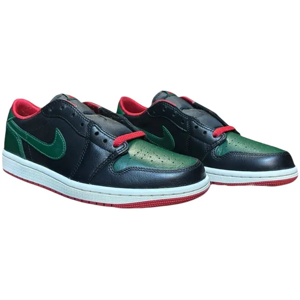 Nike Air Jordan 1 Zwart / Groen / Rood