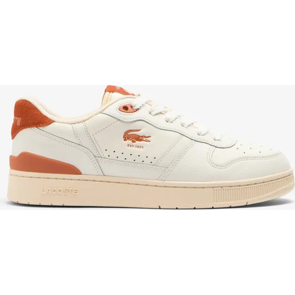 Lacoste T Clip SET - Heren Sneakers - Wit - Oranje