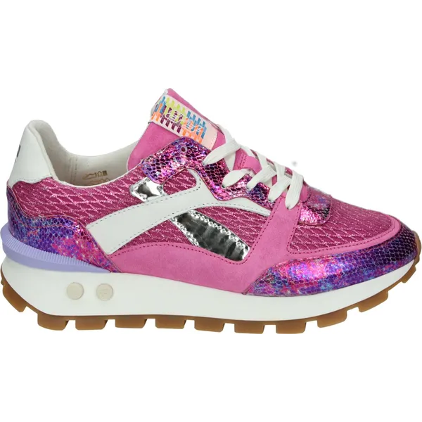 Floris van Bommel Floris van Bommel BLOKKI 07.06 - Lage sneakersDames sneakers - Kleur: Roze - Maat: 42