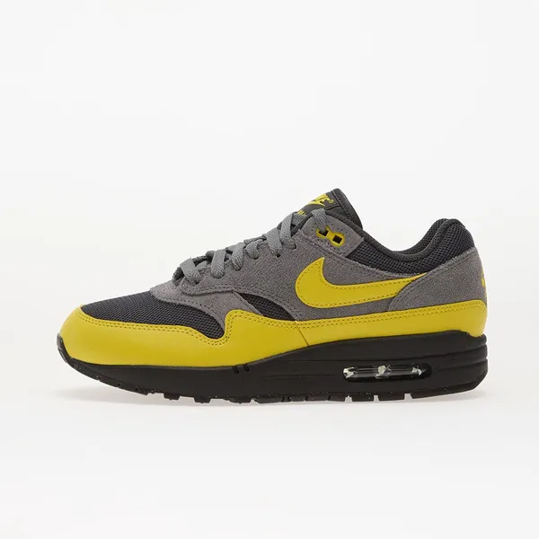 Nike Nike Air Max 1 Essential "Batman" - Sneakers - Unisex - Maat 38.5 - Grijs/Geel