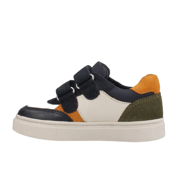 Geox Nashik Offwhite-Blauwe Velcroschoen, vergelijk prijzen bij 1 winkel