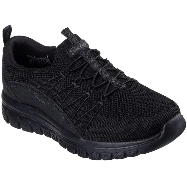 Skechers Sport Graceful Picture Perfekt Bbk Zwart, vergelijk prijzen bij 1 winkel