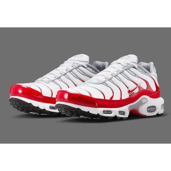 Nike Nike Air Max Plus "White Red" - Maat : 44
