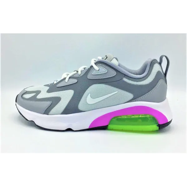 Nike Air Max 200 Grijs/Wit/Paars/Groen