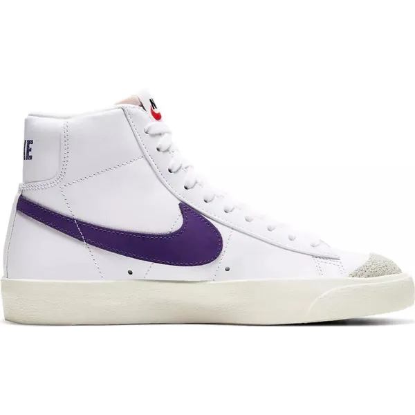 Nike Nike Blazer Mid '77 - Sneakers - Wit/Paars - Maat 37.5 - Doos zonder deksel — vergelijk prijzen bij 1 winkel