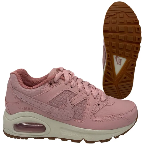 Nike Nike Air Max Command PRM - Maat 36 - Dames Sneakers - Leer - Roze