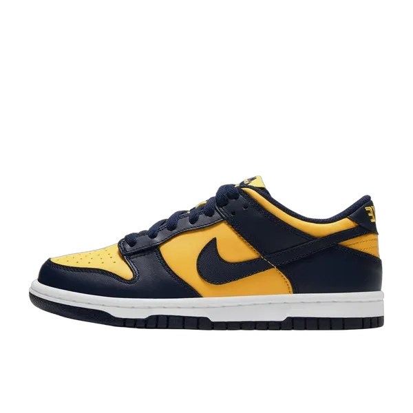 Nike Dunk Low (GS) Varsity Maize/Midnight Navy, vergelijk prijzen bij 1 winkel