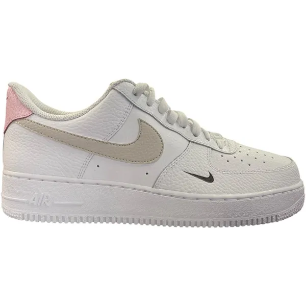 Nike Air Force 1 '07 Wit/Roze/Bege, foto 2 van 2
