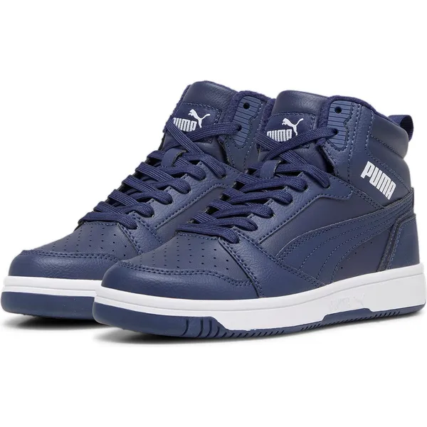 Puma Rebound V6 MID WTR JR Blauw