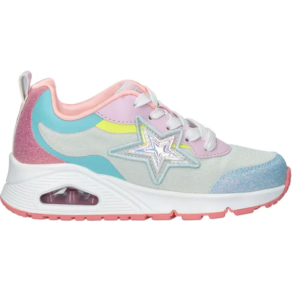 Skechers Skechers Uno - Starry Vibe Meisjes Sneakers - Blauw/Multicolour