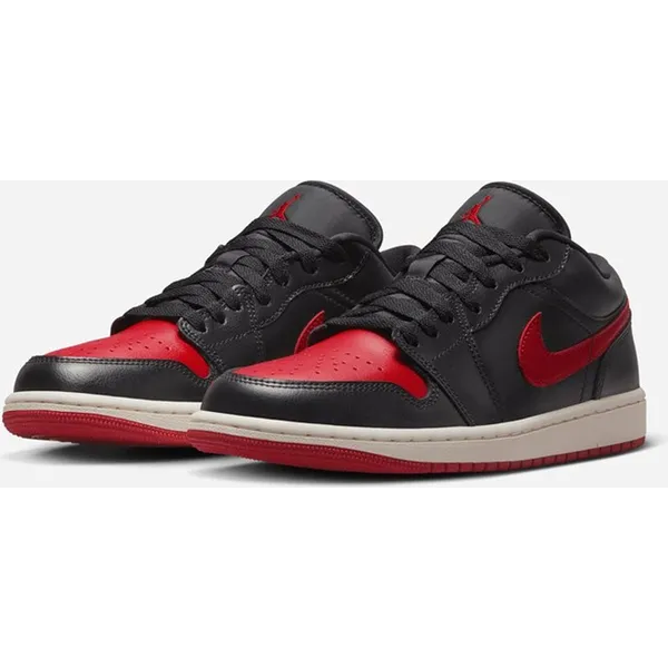 Nike Air Jordan 1 Low "Bred/Sail" - Maat: 36