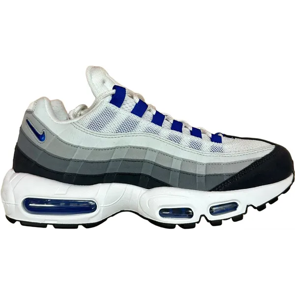 Nike Nike Jongens/Volwassenen - Schoenen - Wit/Grijs//Blauw — vergelijk prijzen bij 1 winkel