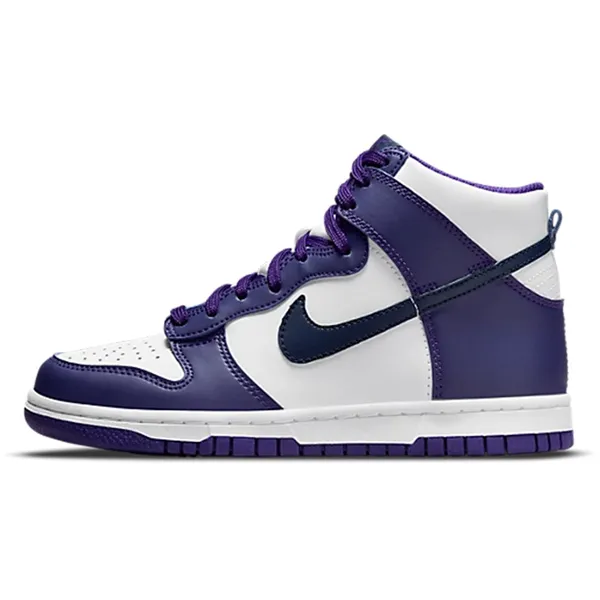 Nike Dunk High (GS) Electro Purple Midnight Navy, vergelijk prijzen bij 2 winkels