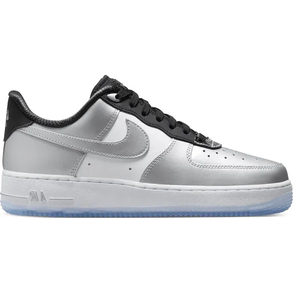 Nike Nike Air Force 1' 07 - Maat 38 - Dames Sneakers - Zilver/Zwart/Wit