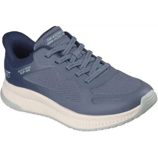 Skechers Bobs Squad 4 Slip-Ins Staple Look Blmt Blue Multi, vergelijk prijzen bij 1 winkel
