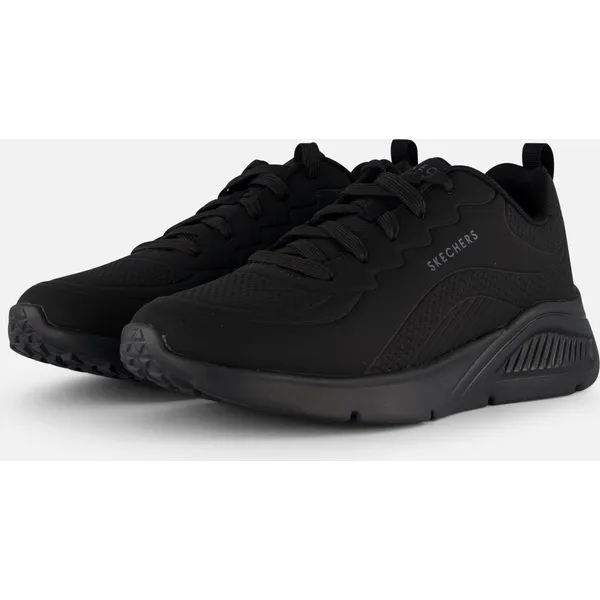 Skechers Skechers Uno Lite leren heren sneakers zwart - Extra comfort - Memory Foam