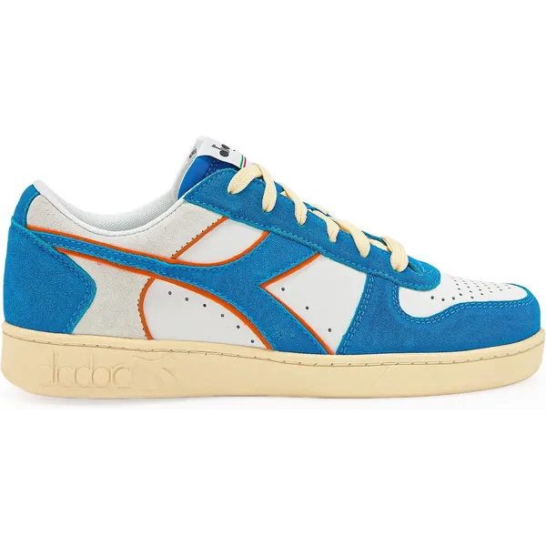 Diadora Diadora Sneakers Diadora Magic Basketball Laag Suède Leer Koningin/Wit - Streetwear - Volwassen