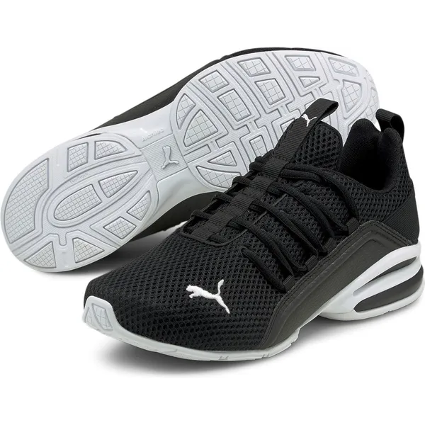 PUMA PUMA Unisex Axelion LS Sneaker Sportschoenen Hardloopschoenen 194384 05 Zwart