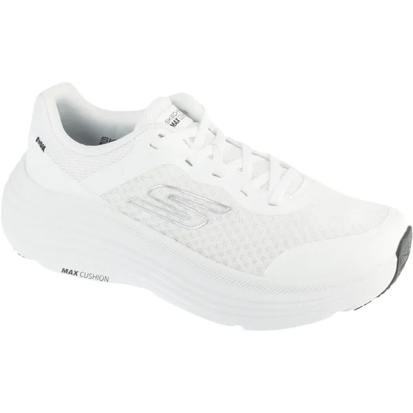 Skechers Skechers Max Cushioning Endeavour, Vrouwen, Wit, Hardloopschoenen, maat: