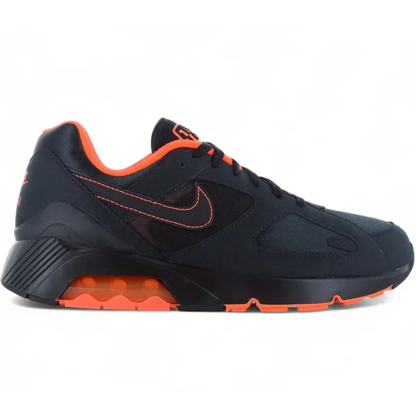 Nike Air Max 180 - Black Hyper Crimson - Heren Sneakers Schoenen Zwart FJ9259-002 - Maat EU 40 US 7