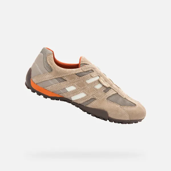 Geox Snake Beige/Donkeroranje, foto 2 van 2