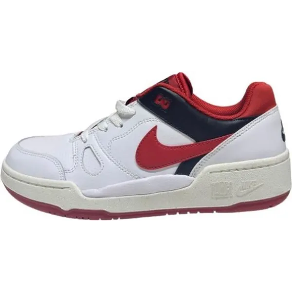 Nike Sneakers Wit/Rood