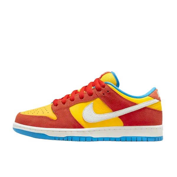 Nike SB Dunk Low Pro Bart Simpson Geel/Rood, vergelijk prijzen bij 1 winkel