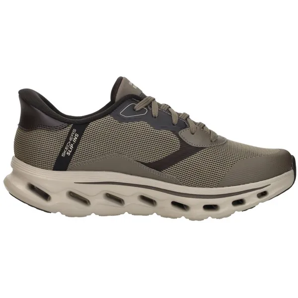 Skechers Skechers Slip-Ins: Go Walk Glide Sneakers Laag - Taupe — vergelijk prijzen bij 1 winkel