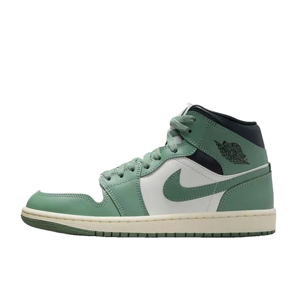 Air Jordan 1 Mid Groen/Wit, vergelijk prijzen bij 1 winkel
