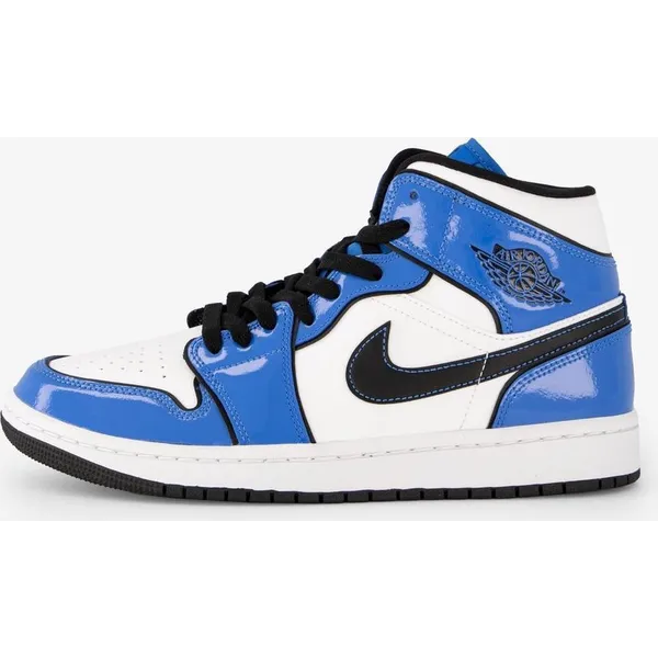 Nike Air Jordan 1 Mid Blue/Black-White