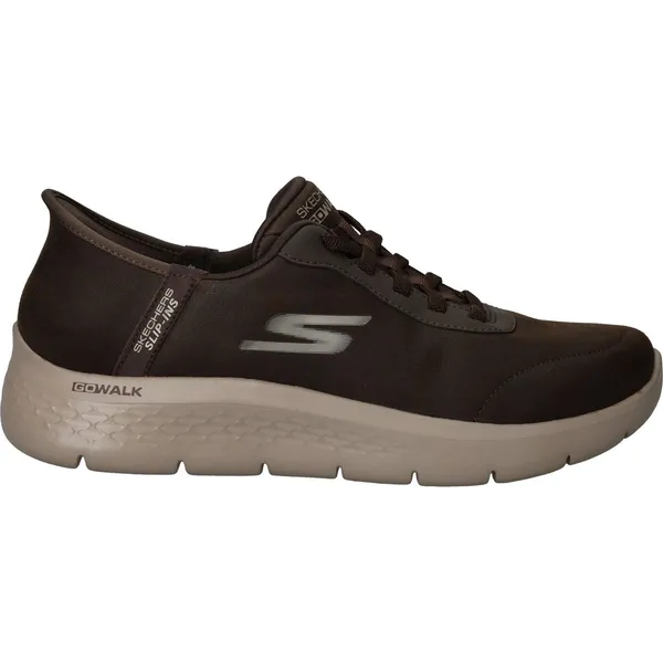 Skechers Skechers Slip-Ins Go Walk Flex Sneakers - Heren - Bruin