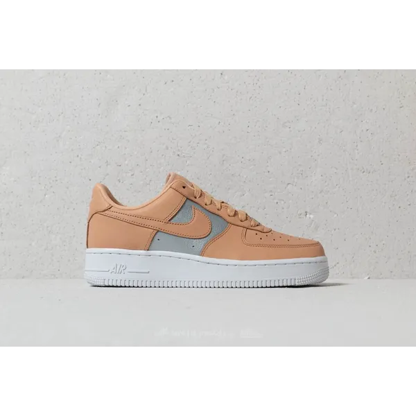 Nike Air Force 1 '07 SE PRM - Limited Edition - Beige/Zilver - Maat 38 - Dames Sneakers