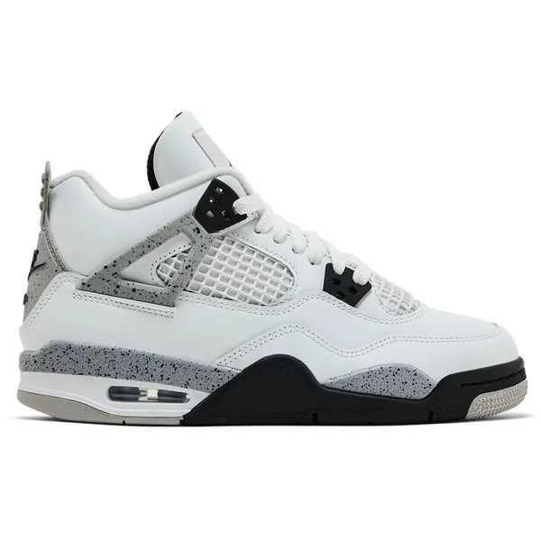 Nike Nike Air Jordan 4 Retro - GS - White Cement