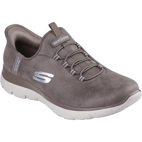 Skechers Summits Unknown Trail BRN Slip in Vegan Bruin, vergelijk prijzen bij 1 winkel