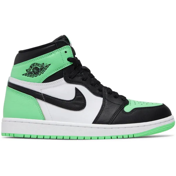 Nike Nike Air Jordan 1 Retro High - Limited Edition - Sneaker - Unisex - Wit/Zwart/Groen — vergelijk prijzen bij 1 winkel
