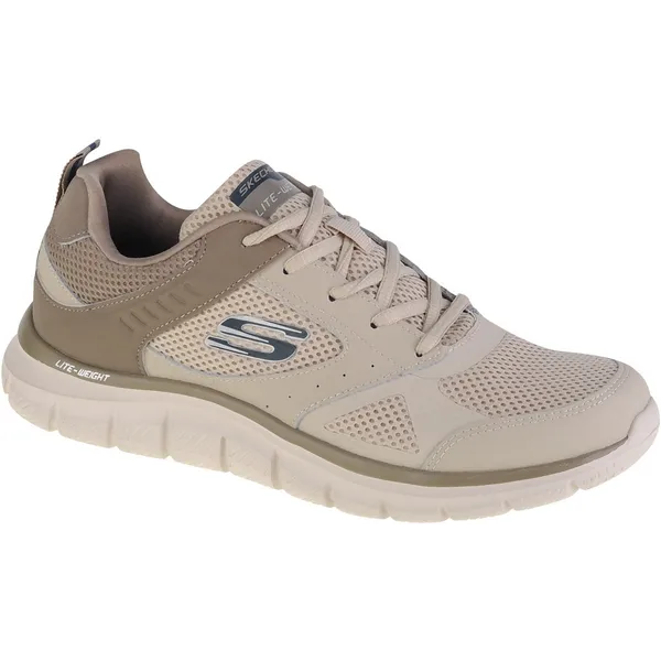 Skechers Skechers Track-Syntac, Mannen, Beige, Sneakers, maat: 41,5