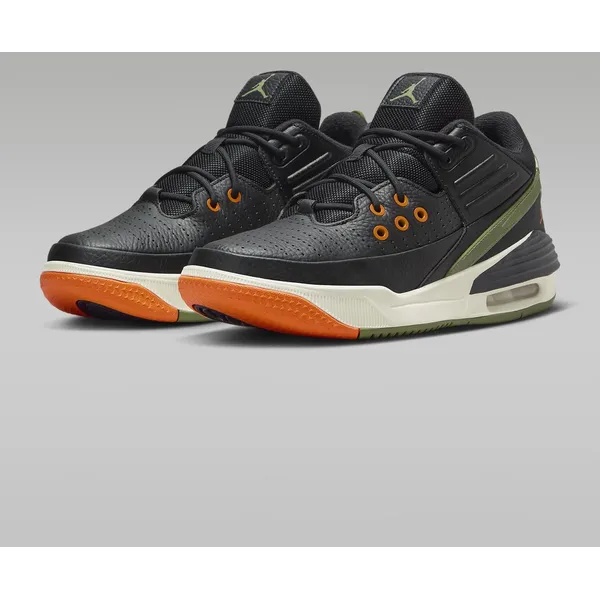Jordan Jordan Max Aura 5 Zwart/Bright Mandarin/Sail/Sky J Light Olive
