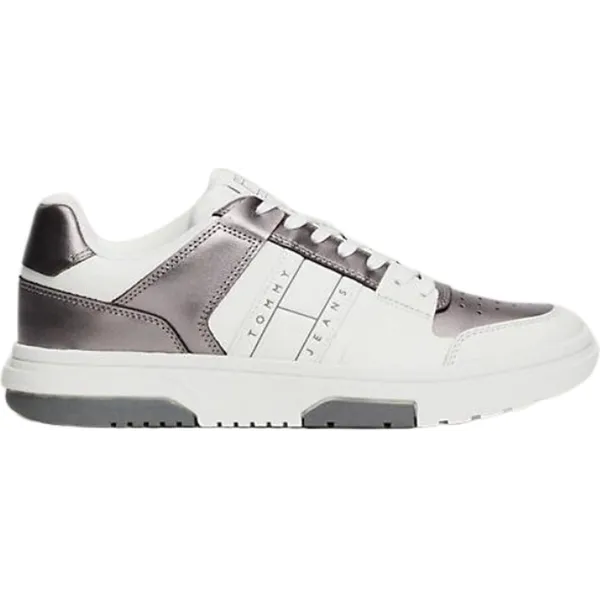 Tommy Hilfiger Tommy Hilfiger The Brooklyn Sneaker Leder - Dames - Warm Stone